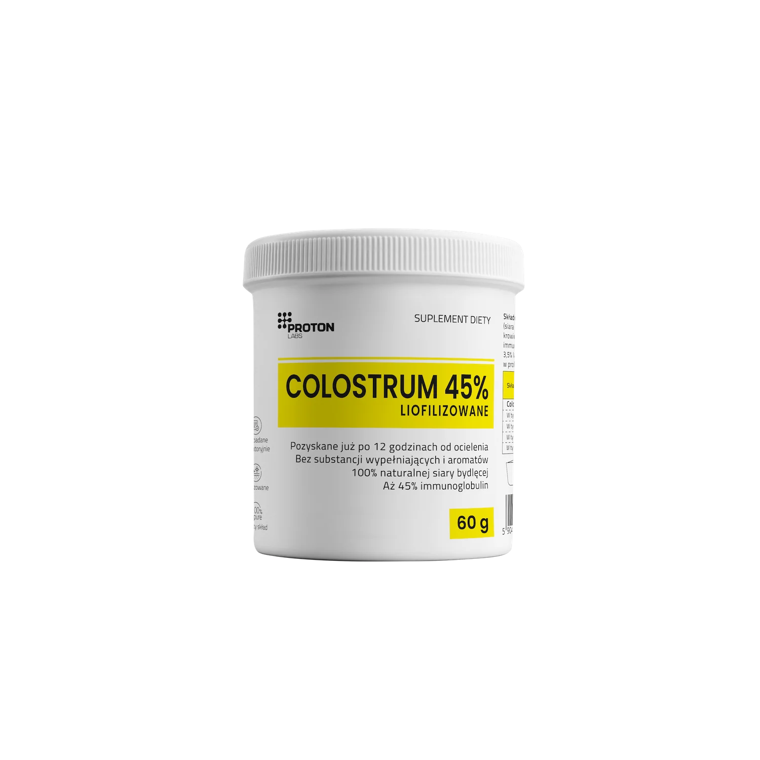 Colostrum 45% IG 1000mg Liofilizowane - Image 7