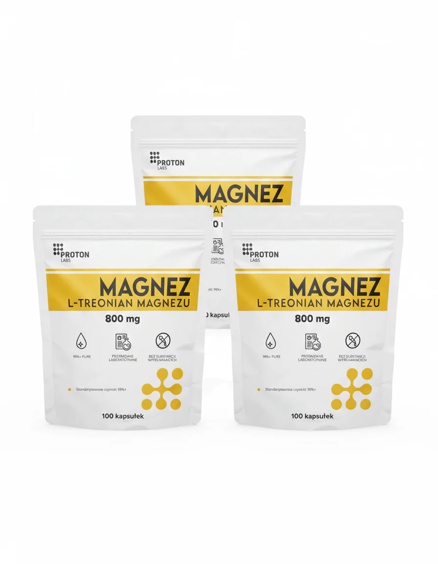 Magnez (L-treonian magnezu) 800 mg - 100 kapsułek - Image 3