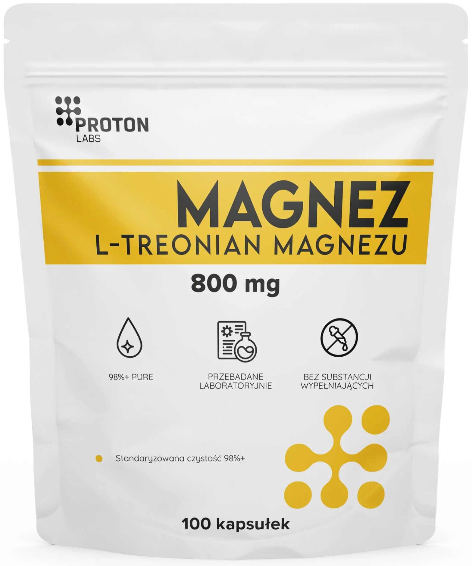 Magnez (L-treonian magnezu) PURE, 98% czysty proszek - Image 10