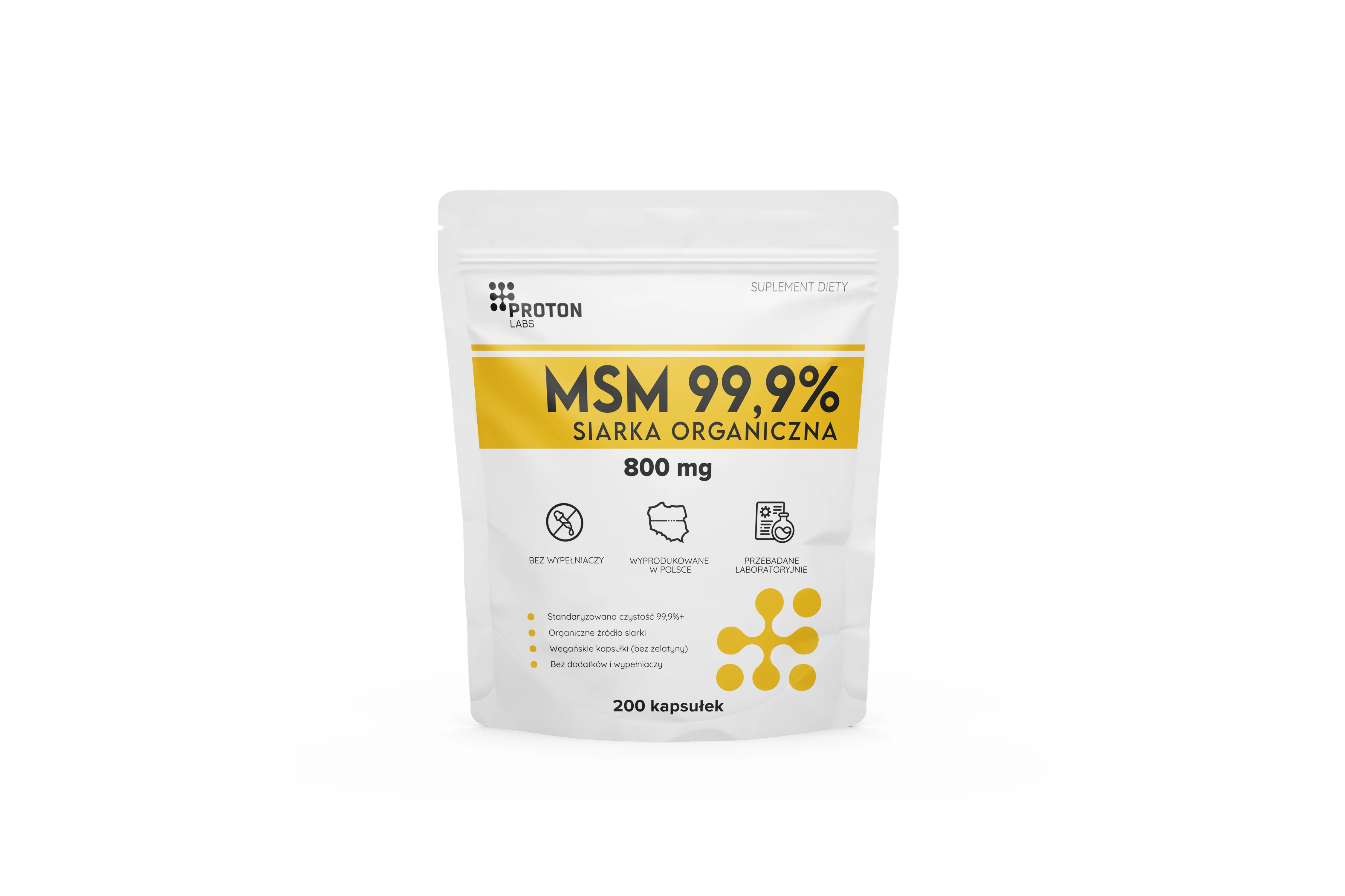 MSM 99,9% PURE Siarka Organiczna Czysty Proszek 250g - Image 4