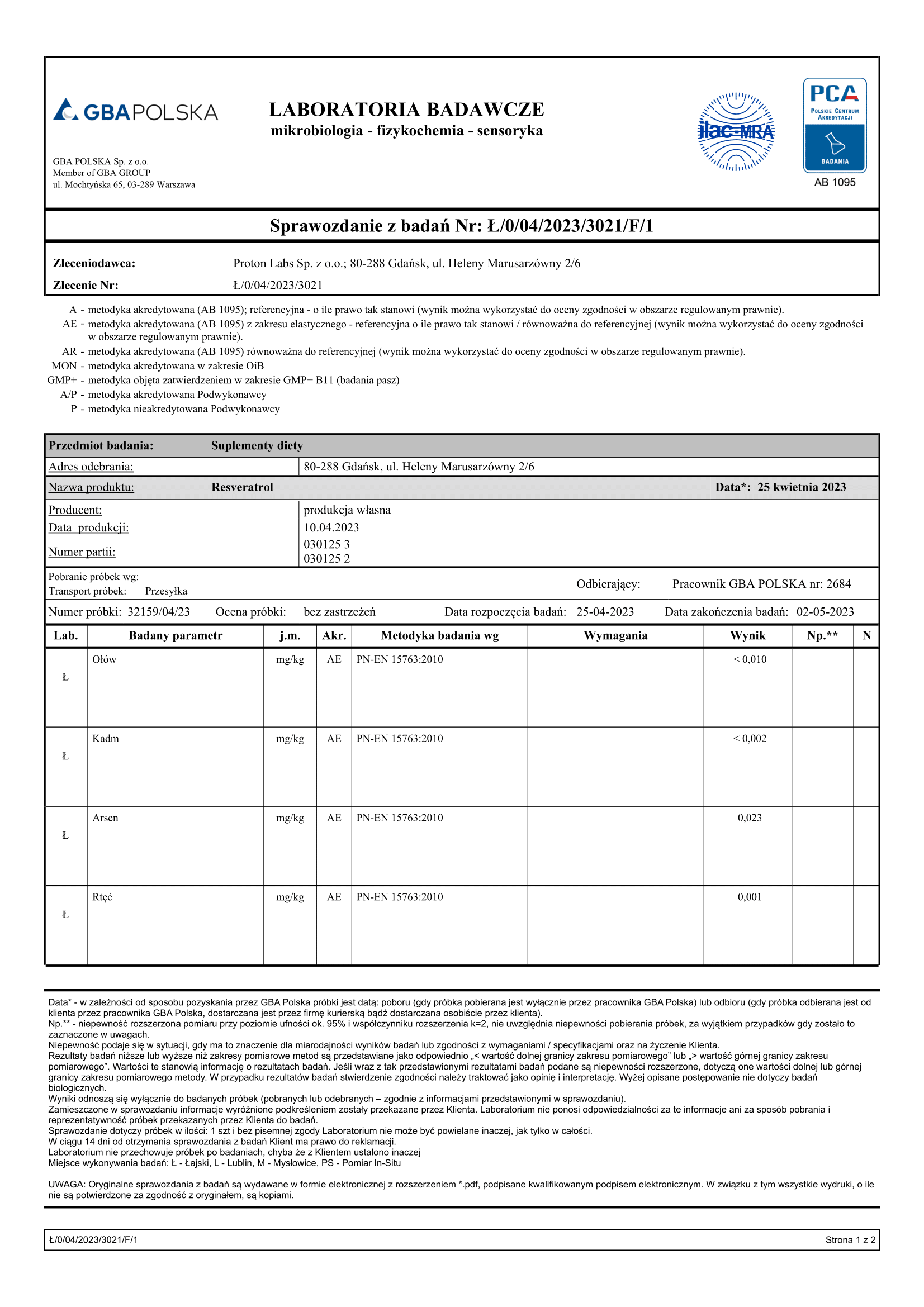 Resveratrol, trans-resweratrol 99% czysty proszek - Image 7